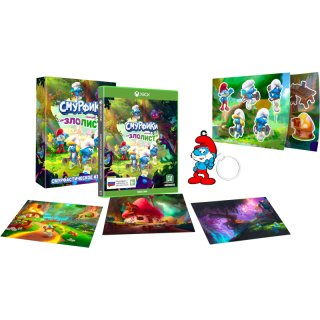 Диск Смурфики - Операция Злолист - Смурфастическое Издание [Xbox]