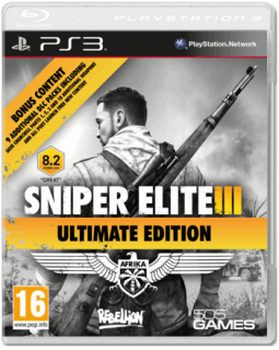 Диск Sniper Elite 3 - Ultimate Edition (Б/У) [PS3]