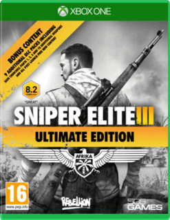 Диск Sniper Elite 3 - Ultimate Edition [Xbox One]