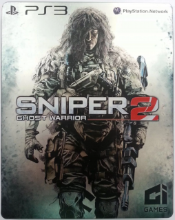 Диск Sniper Ghost Warrior 2 (Снайпер Воин Призрак 2) - Steelbook Edition (Б/У) [PS3]