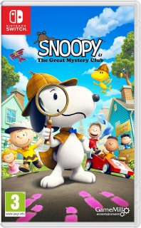 Диск Snoopy & The Great Mystery Club [NSwitch]