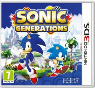 Диск Sonic Generations (Б/У) [3DS]