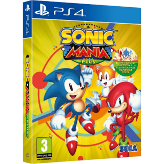 Диск Sonic Mania Plus (с артбуком) [PS4]