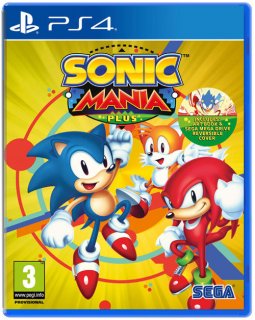 Диск Sonic Mania Plus (Б/У) [PS4]