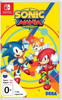 Диск Sonic Mania Plus (std) [NSwitch]