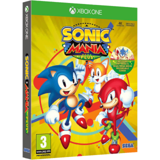 Диск Sonic Mania Plus (с артбуком) [Xbox One]