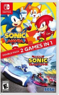 Диск Sonic Mania + Team Sonic Racing Double Pack (US) [NSwitch]