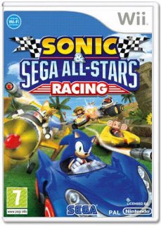 Диск Sonic & Sega All-Stars Racing (Б/У) [Wii]