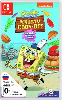 Диск SpongeBob: Krusty Cook-Off - Extra Krusty Edition [NSwitch]