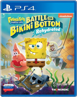 Диск SpongeBob SquarePants: Battle For Bikini Bottom - Rehydrated [PS4]