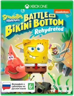 Диск SpongeBob SquarePants: Battle For Bikini Bottom - Rehydrated (Б/У) [Xbox One]