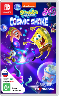 Диск SpongeBob SquarePants: The Cosmic Shake (Б/У) [NSwitch]