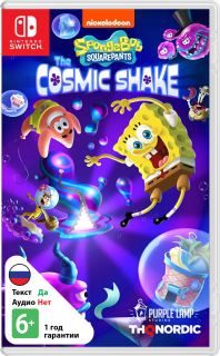 Диск SpongeBob SquarePants: The Cosmic Shake [NSwitch]