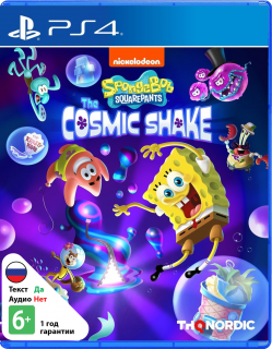 Диск SpongeBob SquarePants: The Cosmic Shake [PS4]