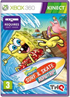 Диск SpongeBob Surf & Skate Roadtrip [X360, MS Kinect]