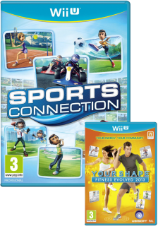 Диск Sports Connection + Your Shape: Fitness Evolved [Wii U]
