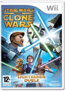 Диск Star Wars The Clone Wars: Lightsaber Duels [Wii]