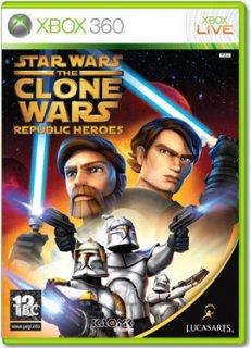 Диск Star Wars: The Clone Wars – Republic Heroes (Б/У) [X360]