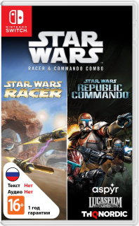 Диск Star Wars Racer & Commando Combo (US) (Б/У) [NSwitch]
