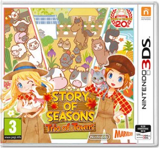 Диск Story of Seasons: Trio of Towns [3DS]