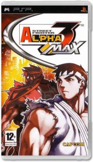 Диск Street Fighter Alpha 3 Max [PSP]