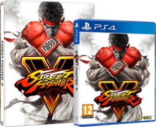 Диск Street Fighter V (5) - SteelBook Edition [PS4]