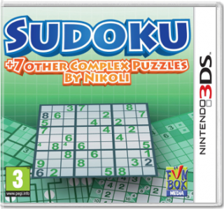 Диск Sudoku + 7 other Complex Puzzles by Nikoli [3DS]