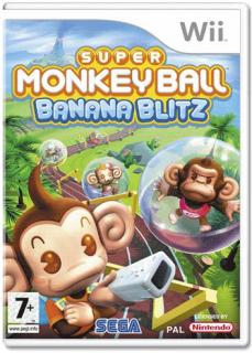 Диск Super Monkey Ball: Banana Blitz [Wii]