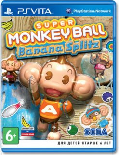 Диск Super Monkey Ball: Banana Splitz [PS Vita]