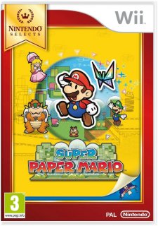 Диск Super Paper Mario [Nintendo Selects] [Wii]