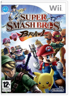 Диск Super Smash Bros. Brawl [Wii]