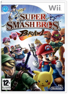 Диск Super Smash Bros. Brawl (Б/У) [Wii]
