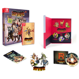 Диск SuperEpic: The Entertainment War - Special Limited Edition (Strictly Limited Games) [NSwitch]