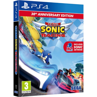 Диск Team Sonic Racing - 30th Anniversary Edition [PS4]