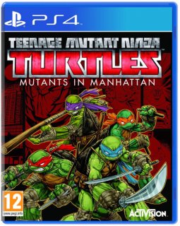 Диск Teenage Mutant Ninja Turtles: Mutants in Manhattan [PS4]