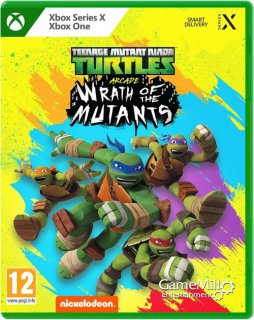Диск Teenage Mutant Ninja Turtles (Черепашки Ниндзя): Wrath of the Mutants [Xbox]