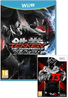 Диск Tekken Tag Tournament 2 Wii U Edition + WWE 2013 Wii