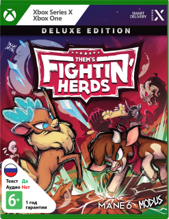 Диск Them's Fightin' Herds - Deluxe Edition [Xbox]