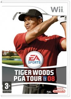 Диск Tiger Woods PGA Tour 08 (Б/У) [Wii]