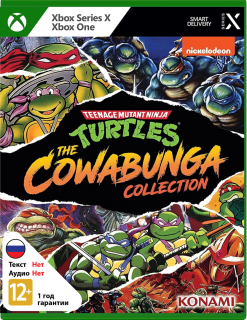Диск Teenage Mutant Ninja Turtles: The Cowabunga Collection [Xbox]