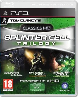 Диск Tom Clancy's Splinter Cell Trilogy - Classics HD (Б/У) [PS3]