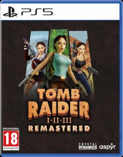 Диск Tomb Raider I-II-III (1-2-3) Remastered [PS5]