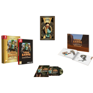 Диск Tomb Raider IV-V-VI (4-5-6) Remastered - Deluxe Edition [NSwitch]
