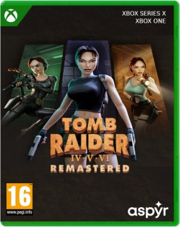 Диск Tomb Raider IV-V-VI (4-5-6) Remastered [Xbox]