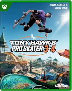 Диск Tony Hawk's Pro Skater 3 + 4 [Xbox]
