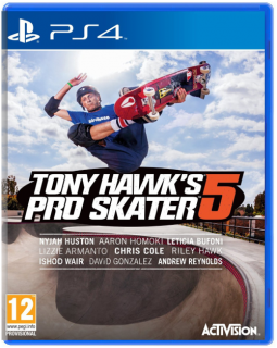 Диск Tony Hawk's Pro Skater 5 (Б/У) [PS4]