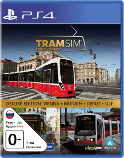 Диск Tram Sim: Console Edition - Deluxe [PS4]