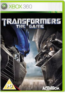 Диск Transformers: The Game (Б/У) (не оригинальная обложка) [Xbox 360]