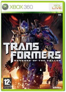 Диск Transformers: Revenge of the Fallen (Б/У) (не оригинальная обложка) [Xbox 360]