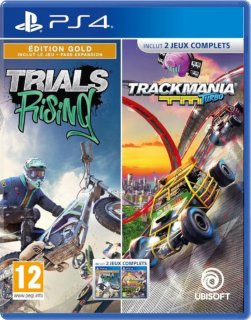 Диск Trials Rising Gold Edition + Trackmania Turbo [PS4]